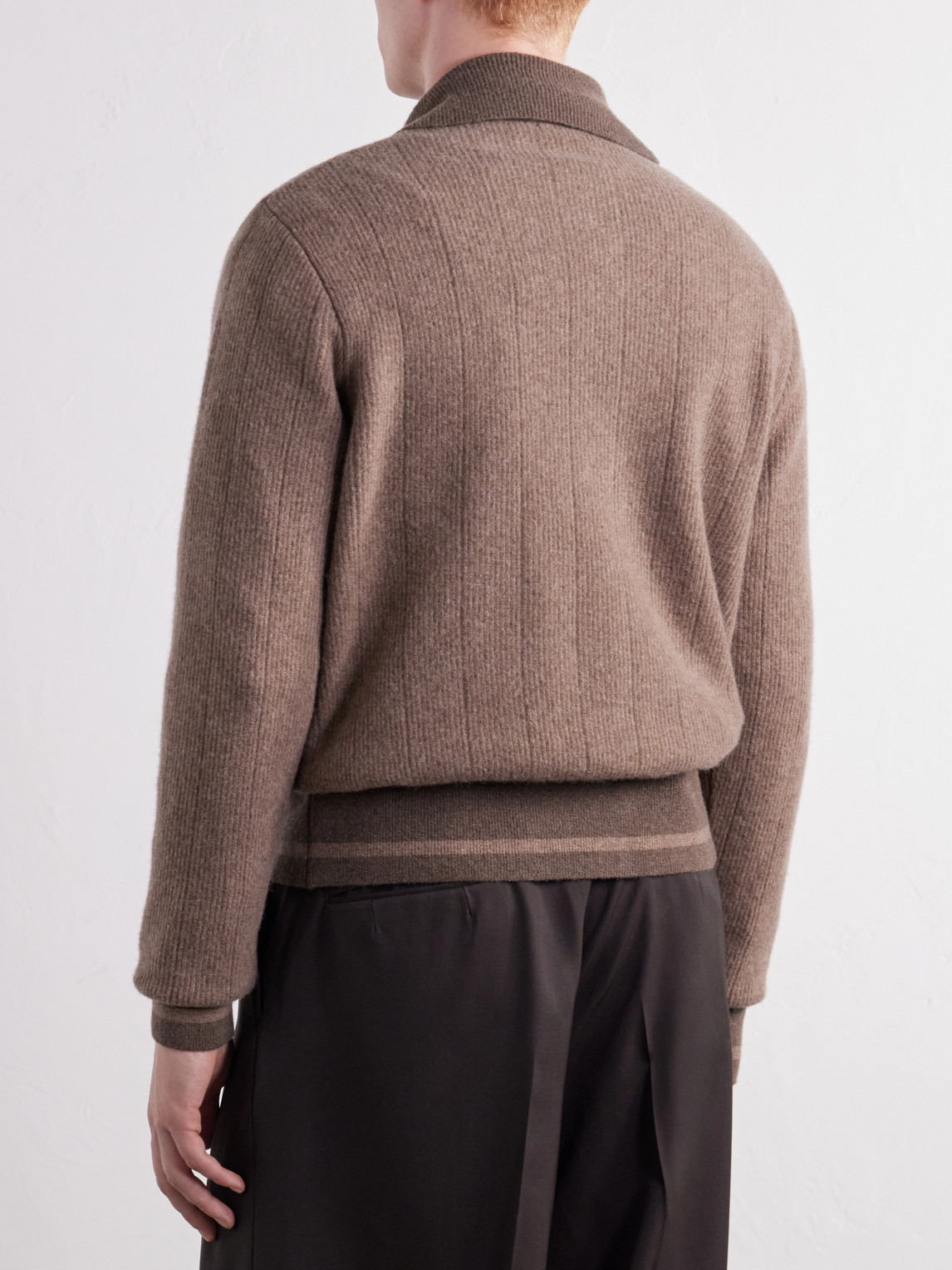 Britten Ribbed Merino Cardigan