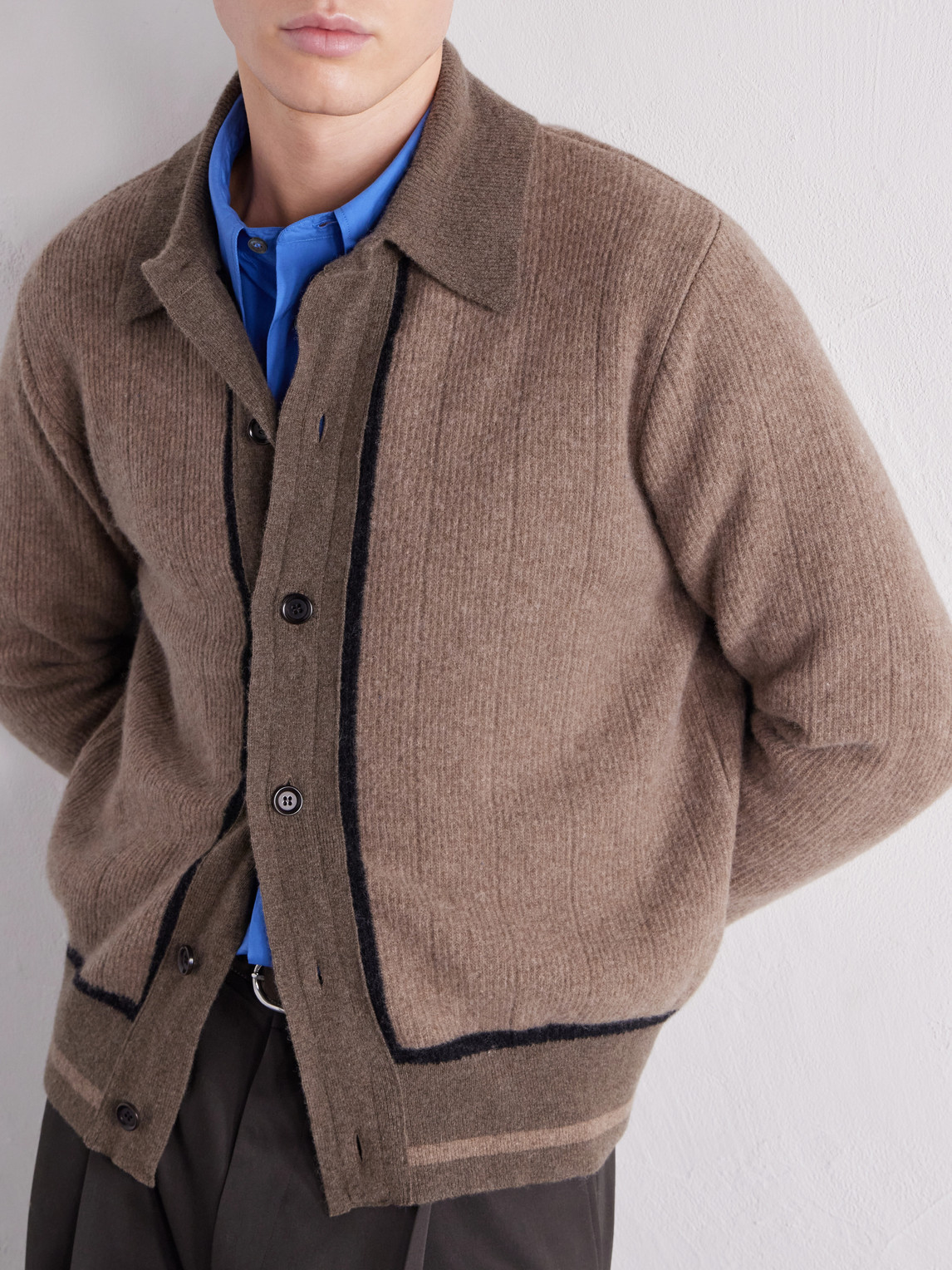 Britten Ribbed Merino Cardigan