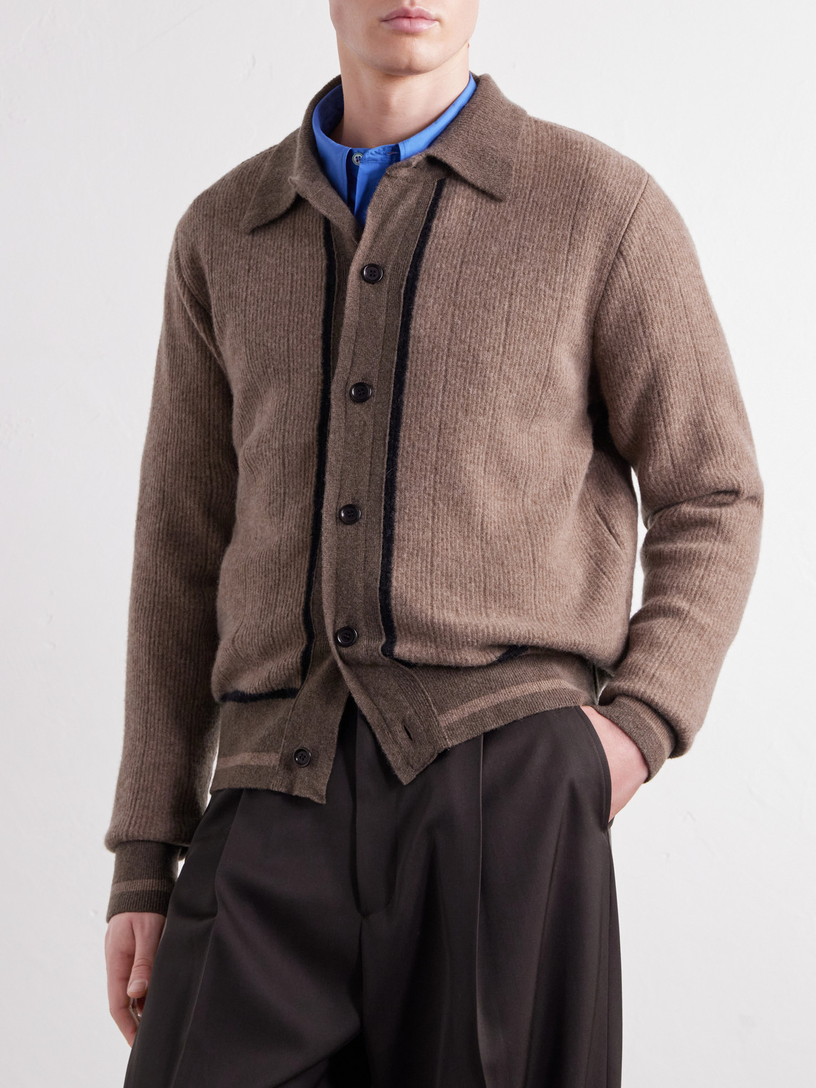 Britten Ribbed Merino Cardigan