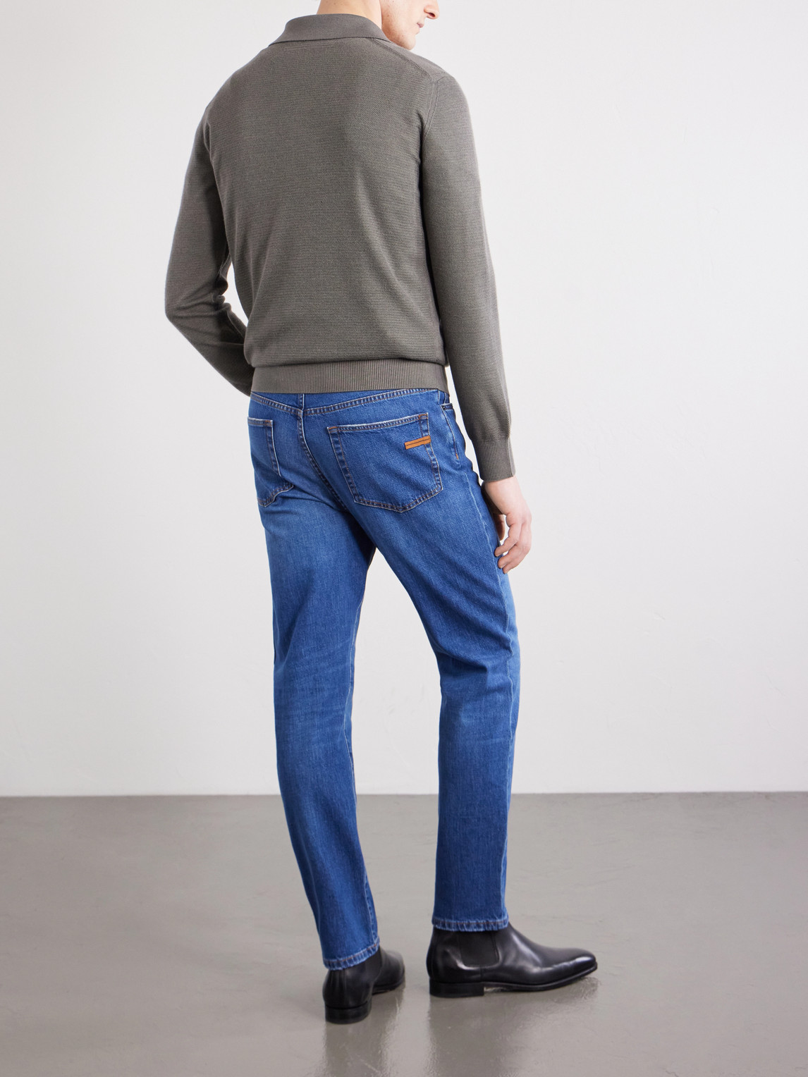And Cashmere-Blend Polo Shirt
