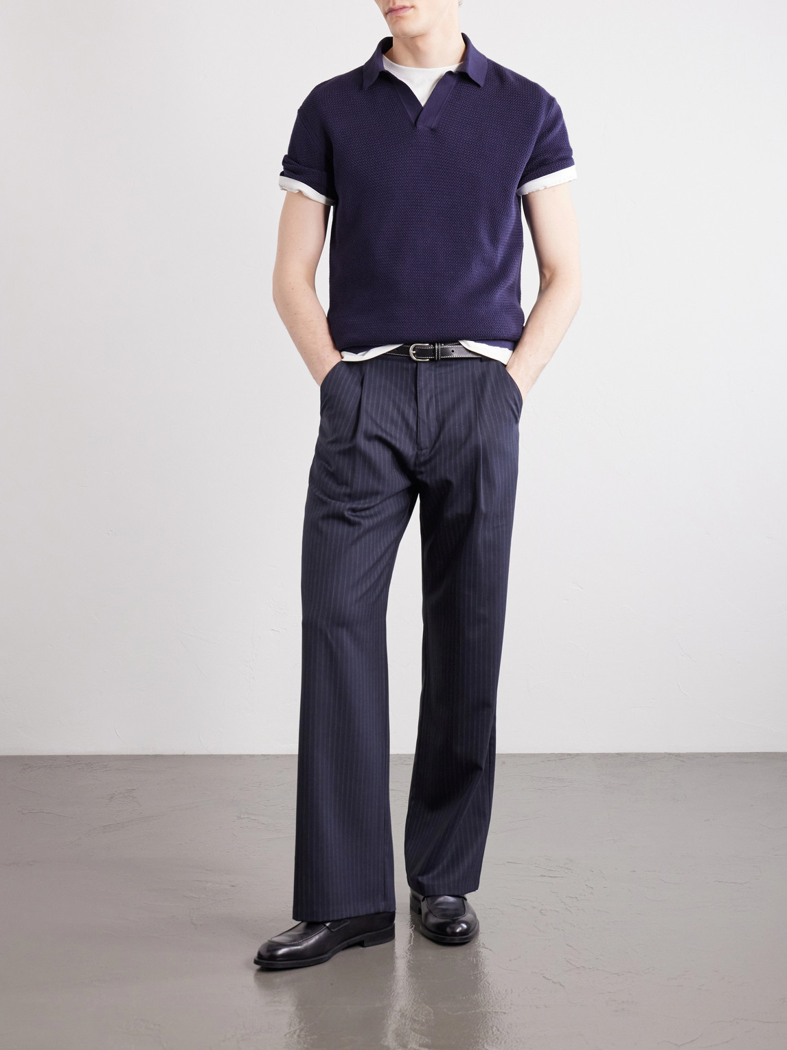 Slim-Fit Cotton-Piqué Polo Shirt