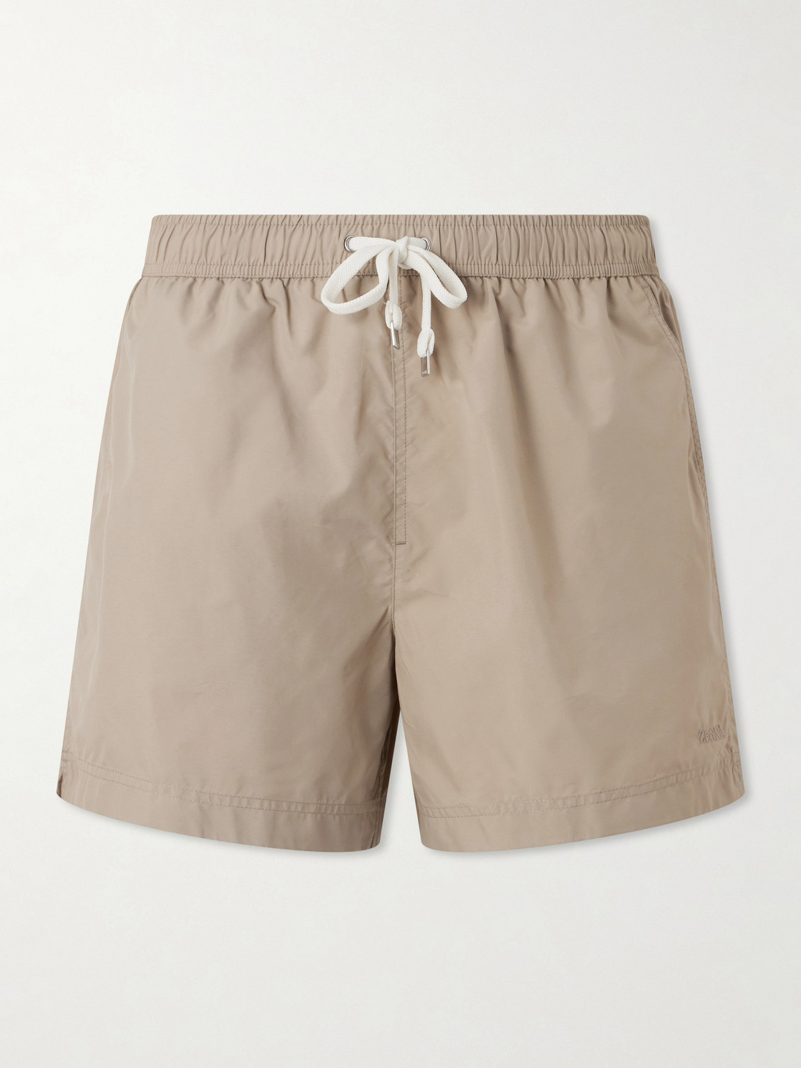 Zegna Straight-Leg Mid-Length Swim Shorts - Men