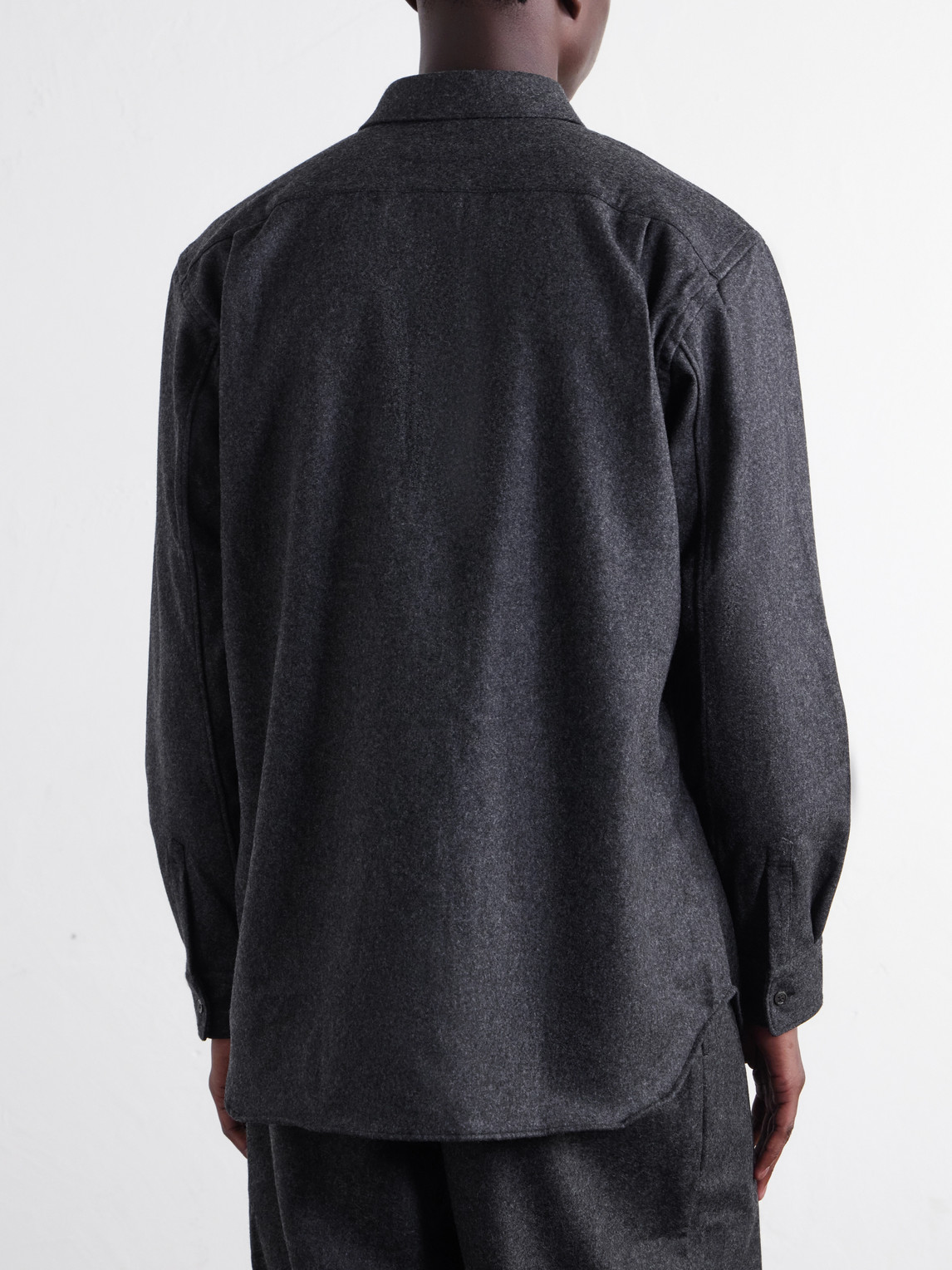 Comme Des Garçons Shirt - Wool-Blend Flannel Shirt