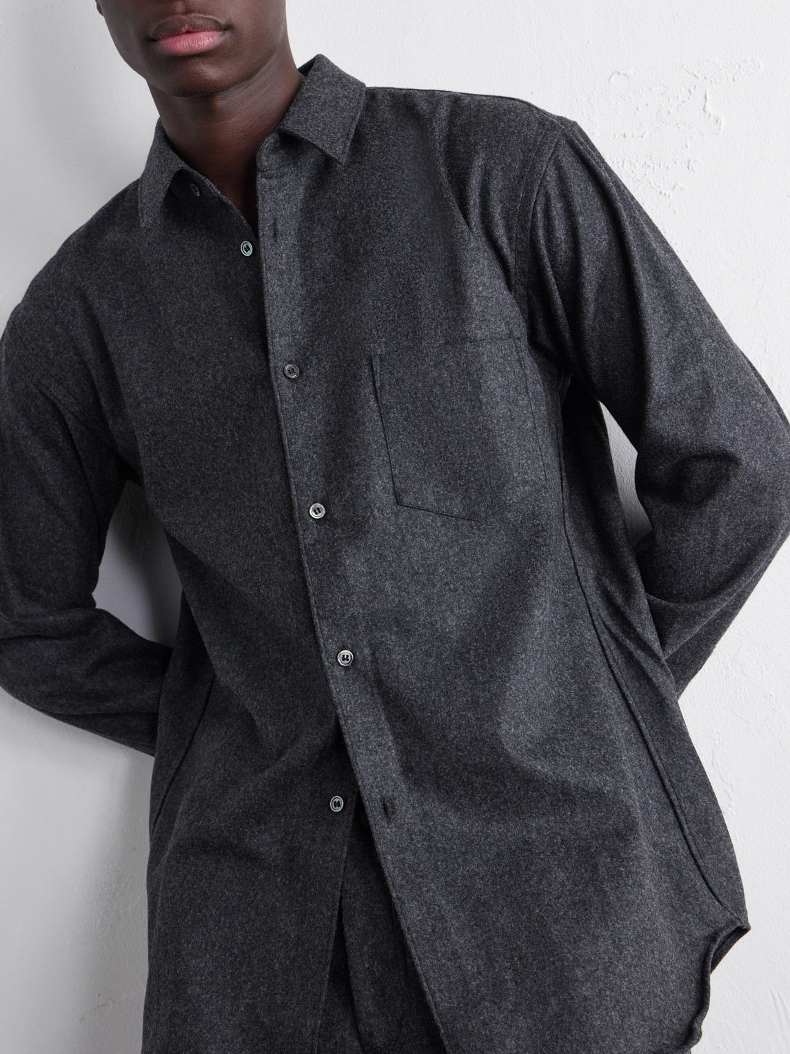 Comme Des Garçons Shirt - Wool-Blend Flannel Shirt