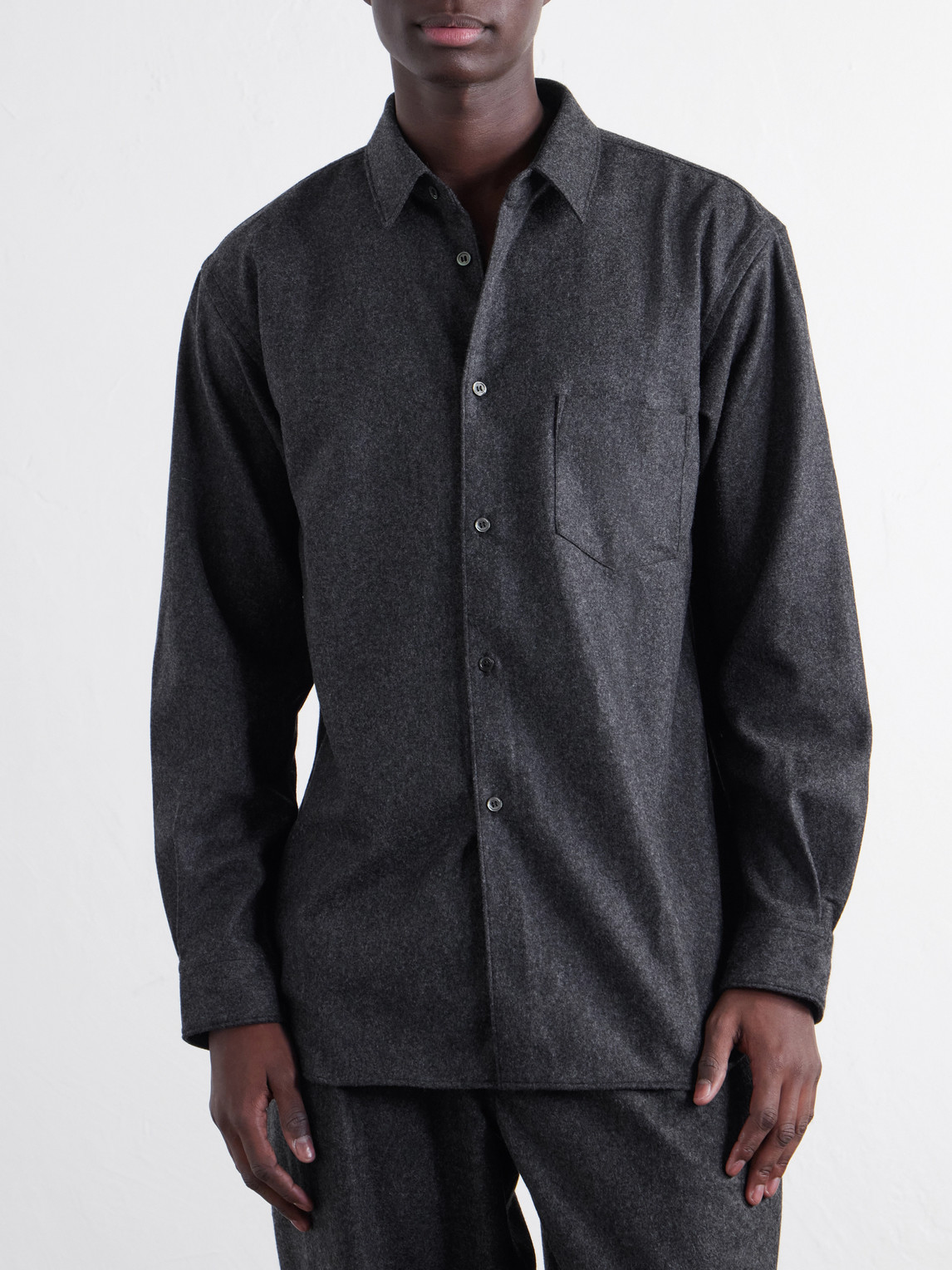 Comme Des Garçons Shirt - Wool-Blend Flannel Shirt