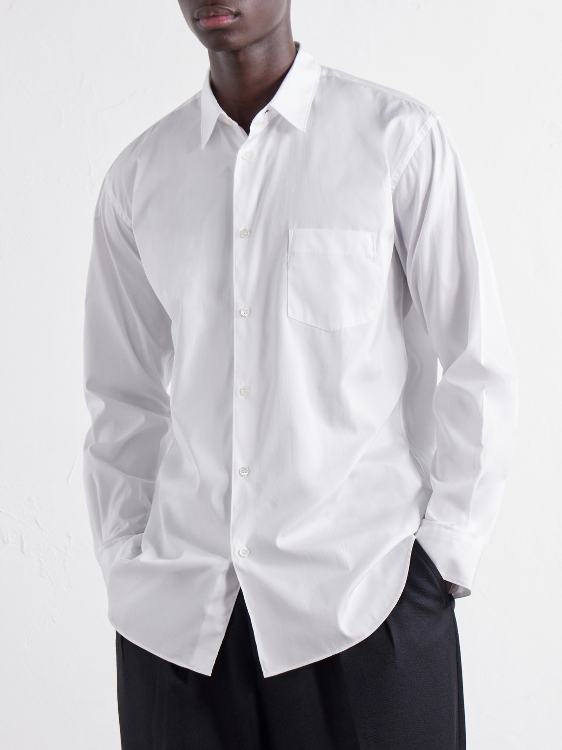 Comme Des Garçons Shirt - Cotton-Poplin Shirt