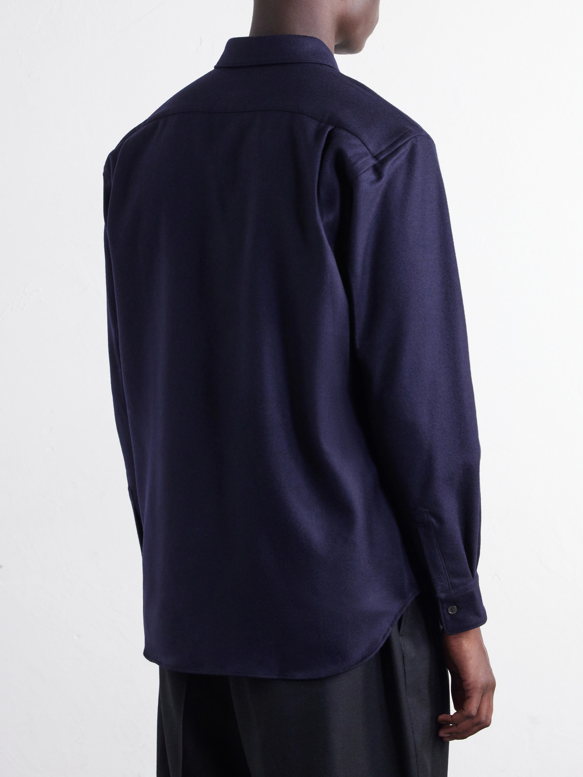 Comme Des Garçons Shirt - Wool-Blend Flannel Shirt