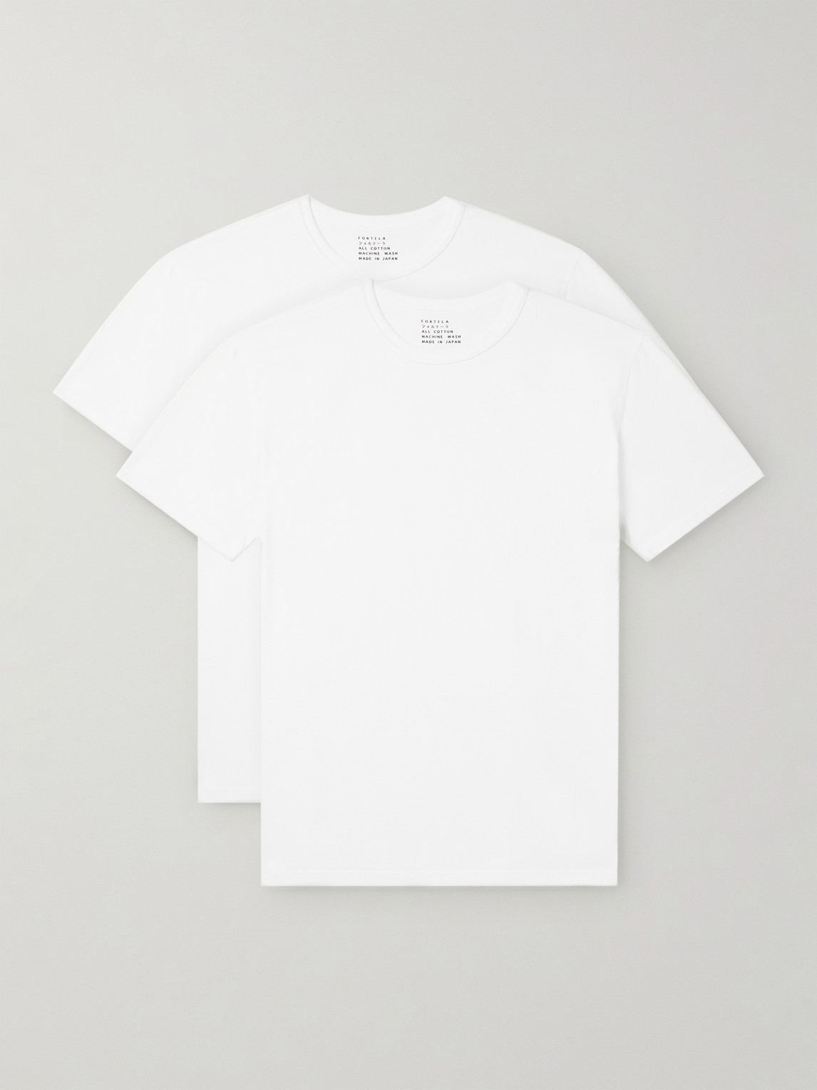 Set Of Two Cotton-Jersey T-Shirt