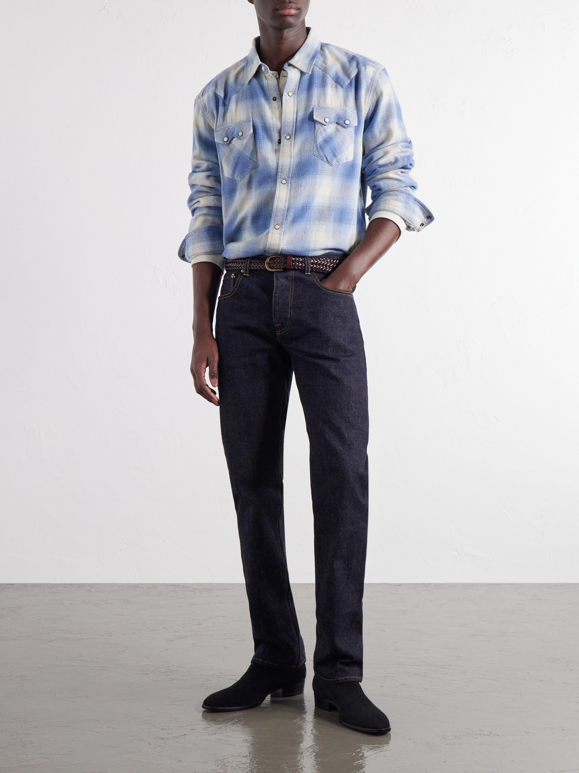 Josh Checked Cotton Shirt
