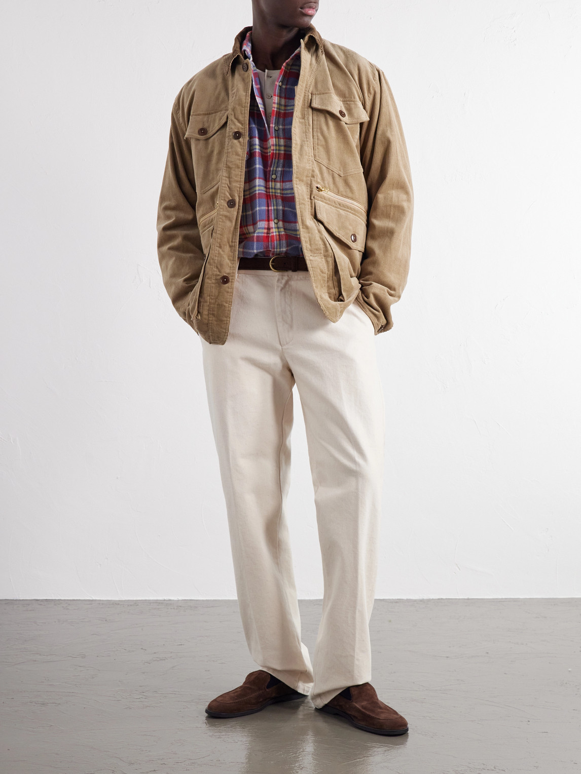 Maine Straight-Leg Trousers