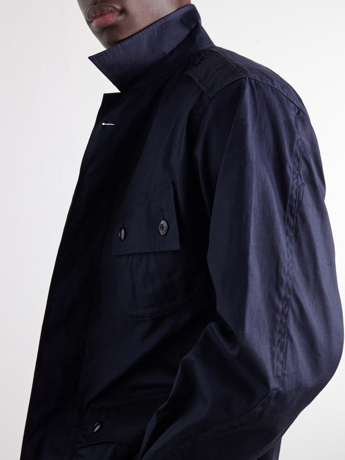 Jungle Cotton-Gabardine Jacket