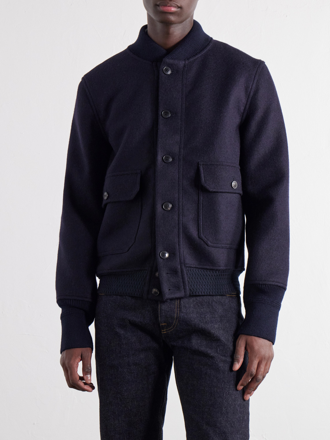 Cruiser Wool Bomber Jacket