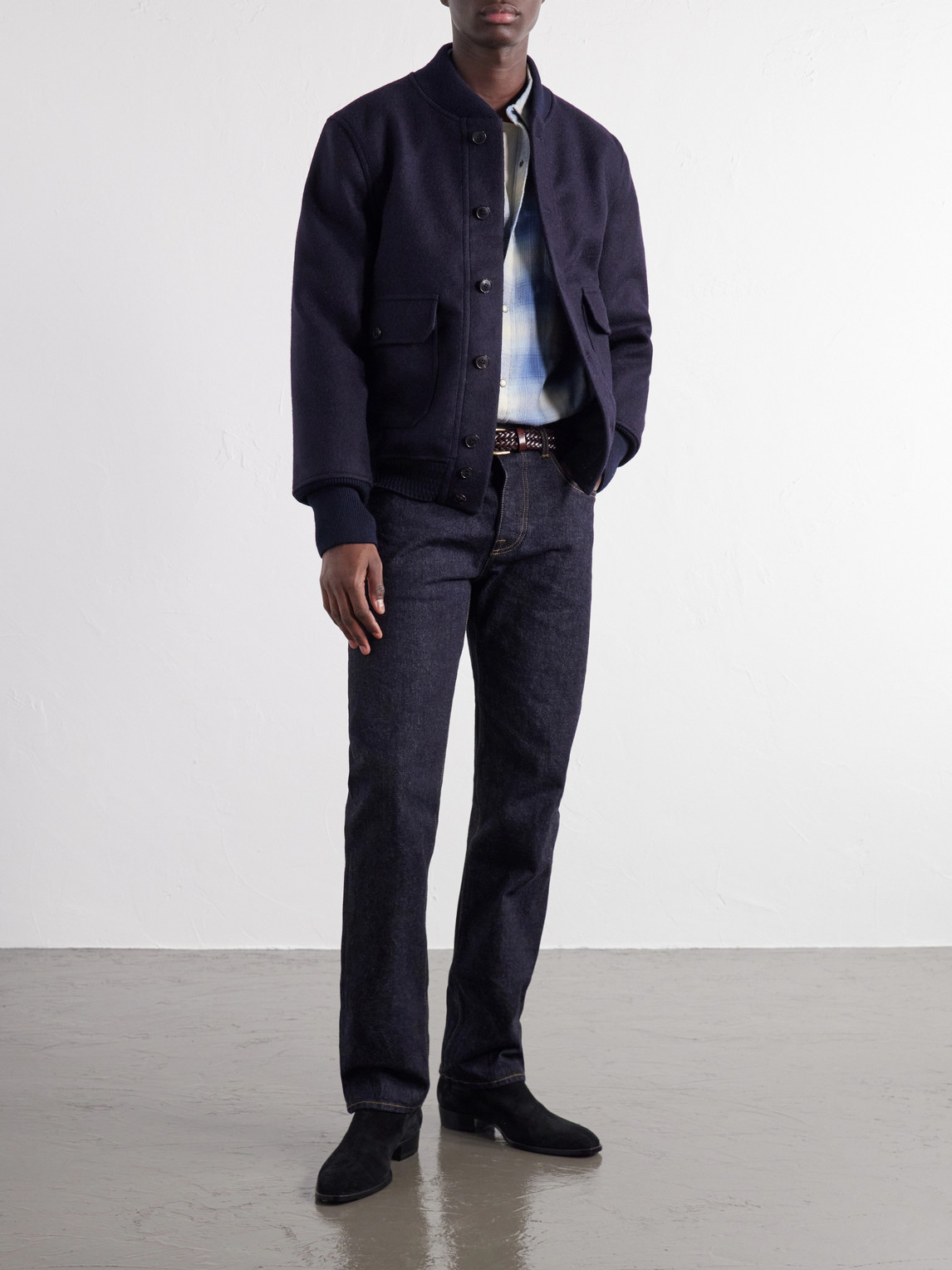 Cruiser Wool Bomber Jacket