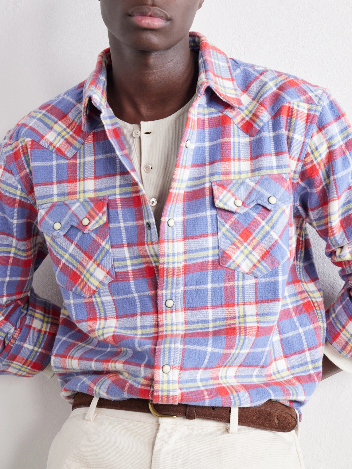 Josh Checked Cotton Shirt