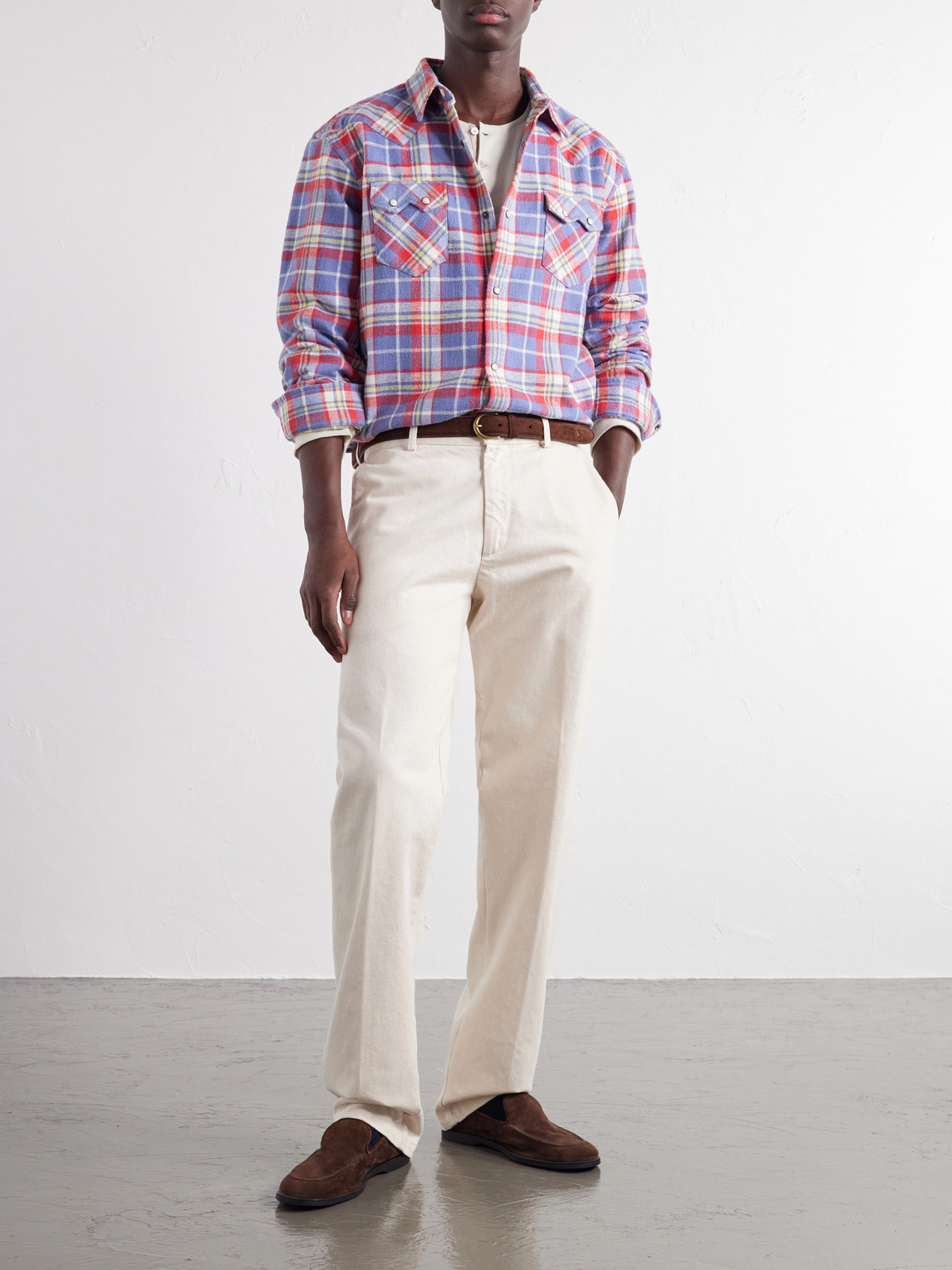 Josh Checked Cotton Shirt