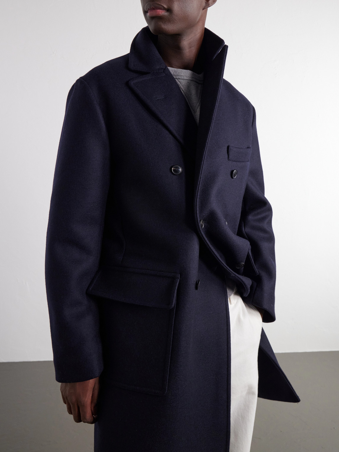 Manteco Serwilliam1 Double-Breasted Coat