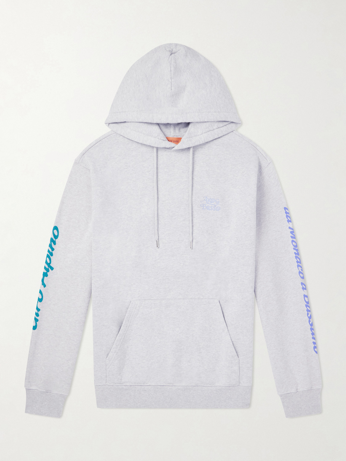 Basso Giro Alpino Logo-Detailed Cotton-Jersey Hoodie