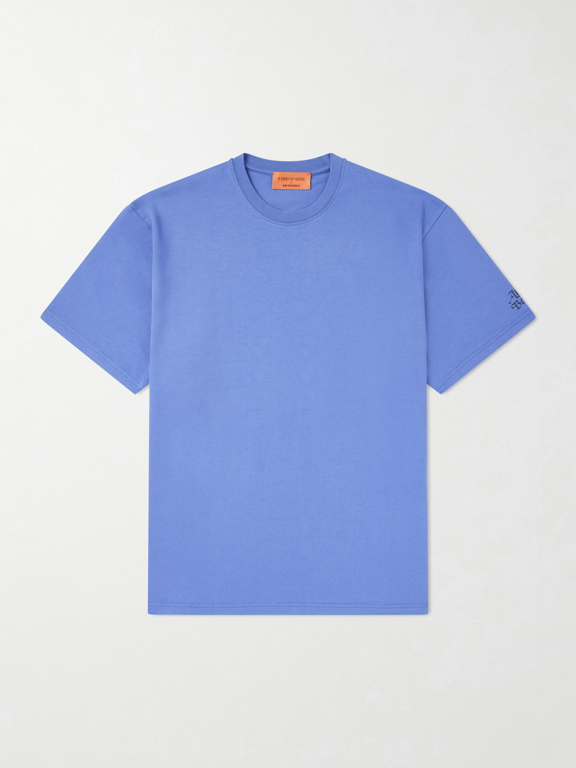 Basso Ciao A Tutti Logo-Print Cotton-Jersey T-Shirt