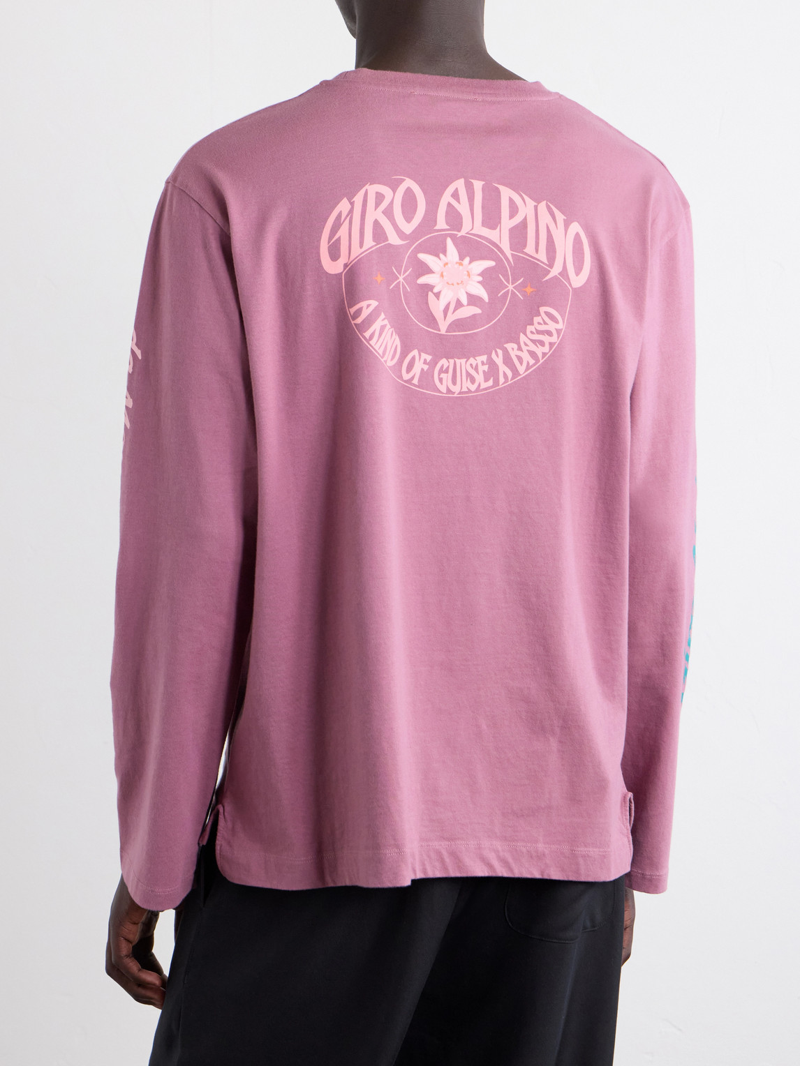 Basso Giro Alpino Logo-Print Cotton-Jersey T-Shirt