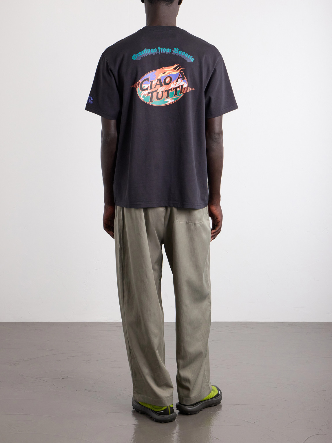 Basso Logo-Printed Cotton-Jersey T-Shirt