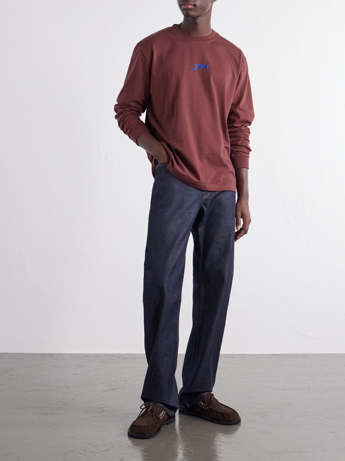Logo-Embroidered Cotton-Jersey T-Shirt
