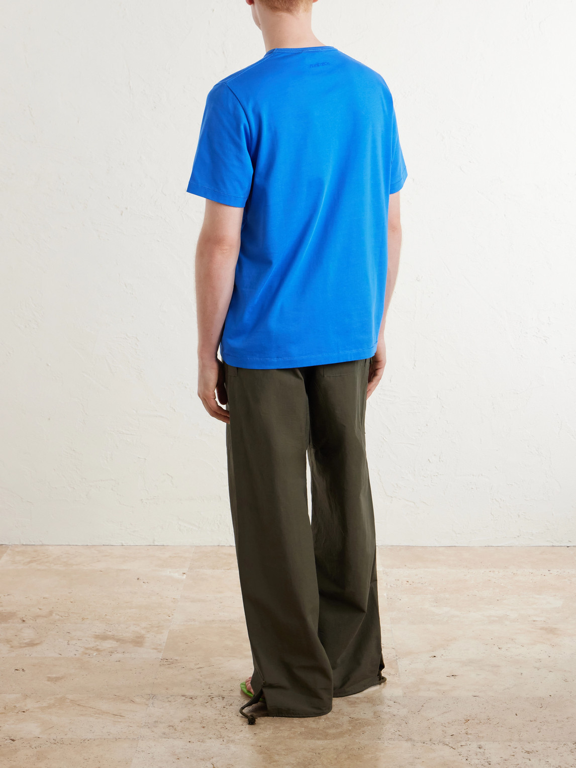 Gardener Logo-Embroidered Printed Cotton-Jersey T-Shirt
