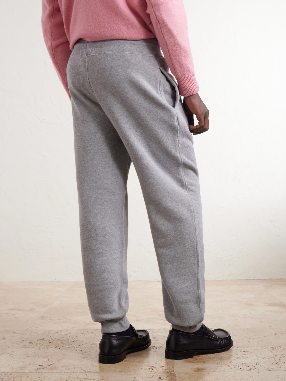 Tapered Cotton-Fleece Sweatpants