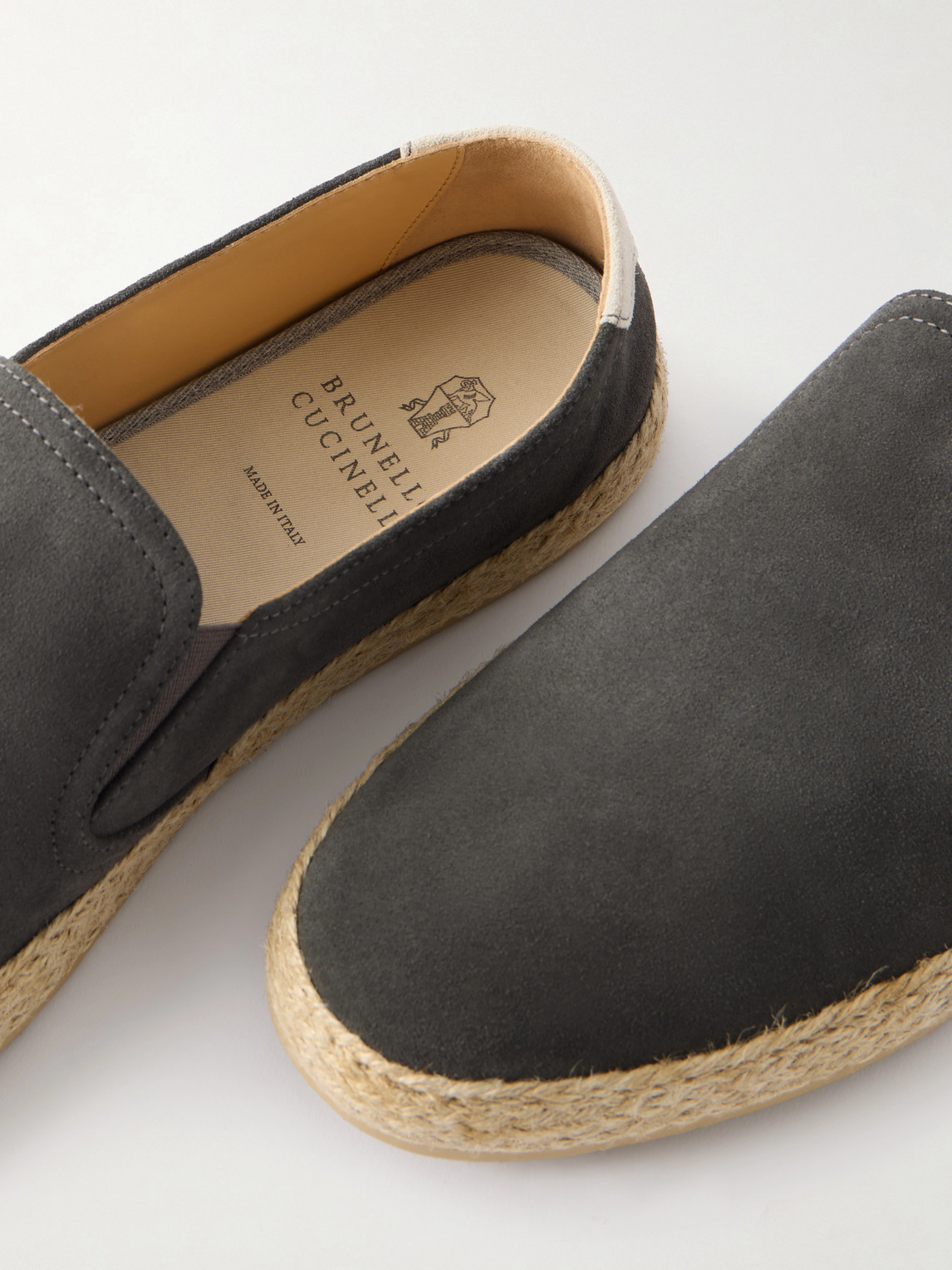 Suede Espadrilles