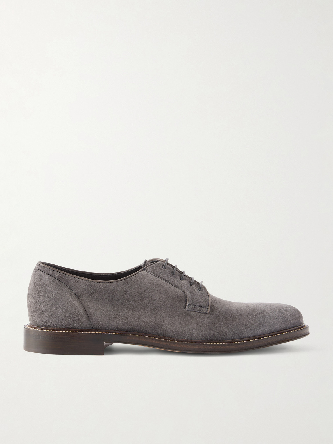 Brunello Cucinelli Suede Derby Shoes EU 42.5