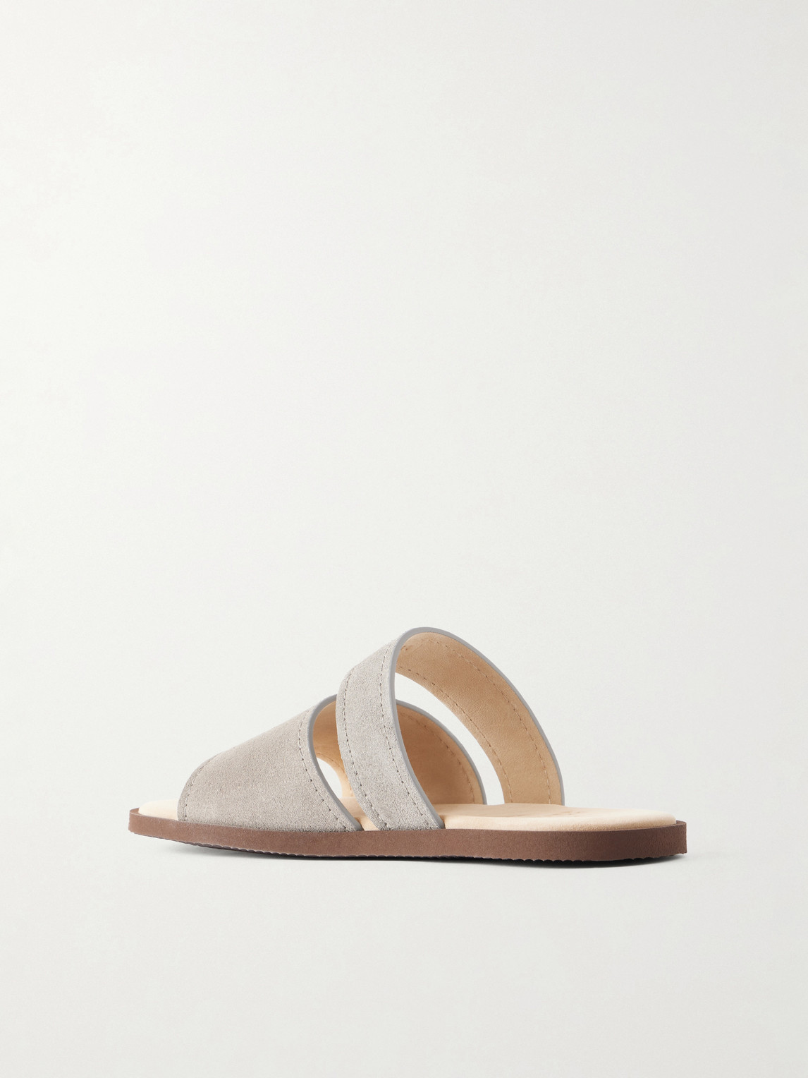  Brunello Cucinelli - Suede Sandals - Men - Brown - Eu 40 