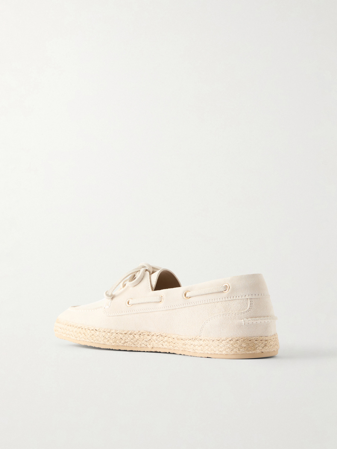  Brunello Cucinelli - Suede Boat Shoes - Men - Neutrals - Eu 43 