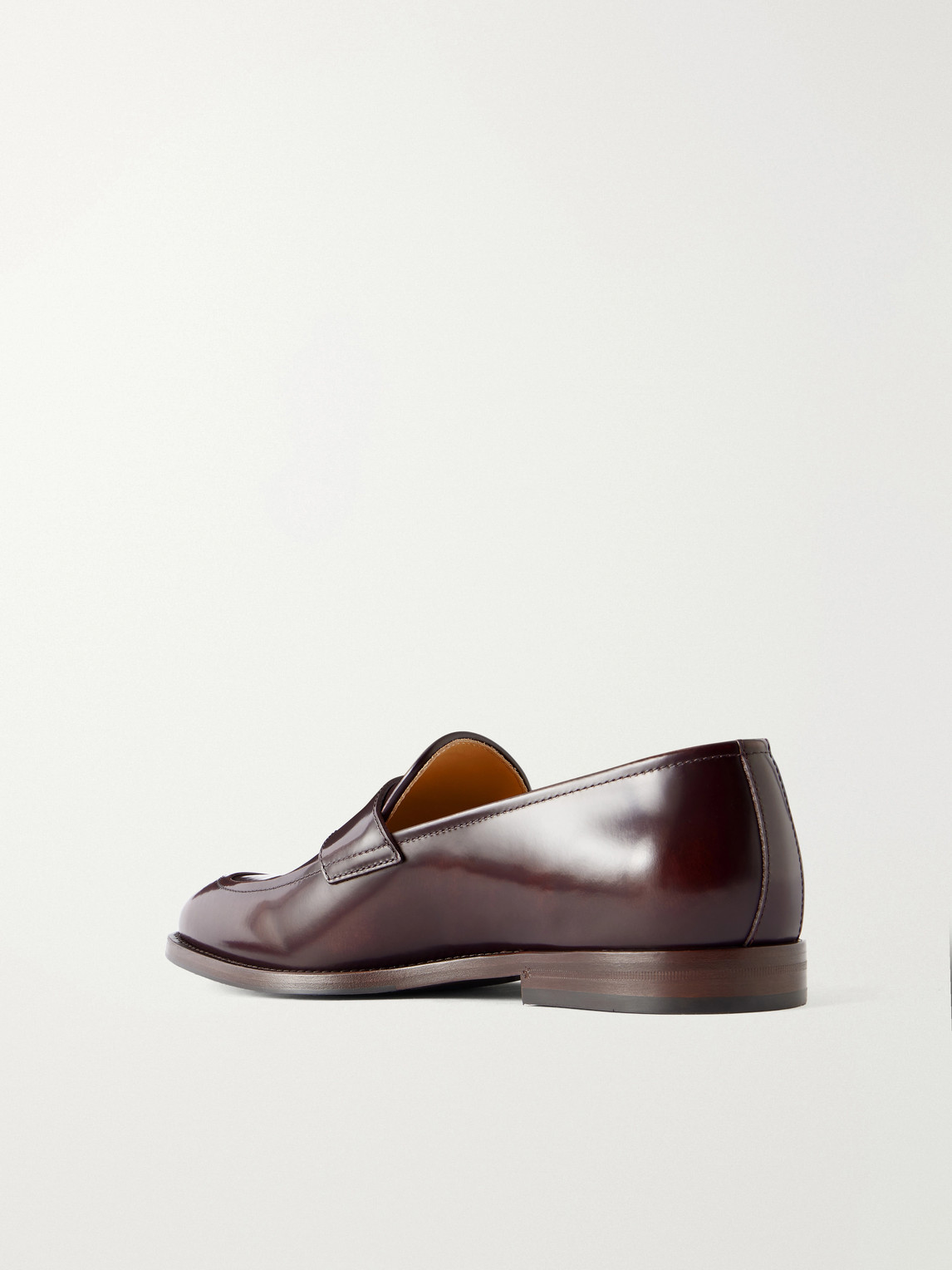 Brunello Cucinelli Leather Penny Loafers - Men | Thumbnail 4