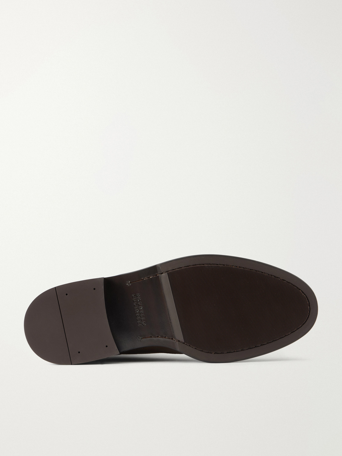 Brunello Cucinelli Suede Derby Boots - Men | Thumbnail 3 Brunello Cucinelli Suede Derby Boots - Men | Thumbnail 3