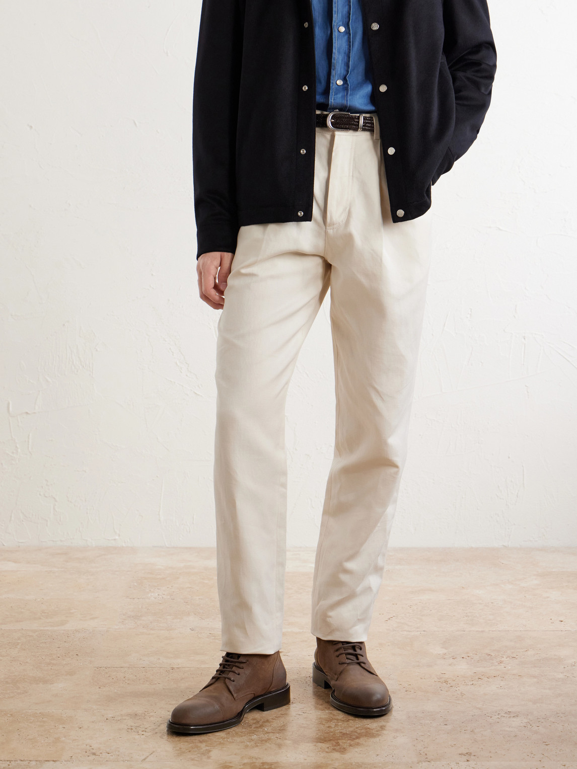 Brunello Cucinelli Suede Derby Boots - Men | Thumbnail 2 Brunello Cucinelli Suede Derby Boots - Men | Thumbnail 2