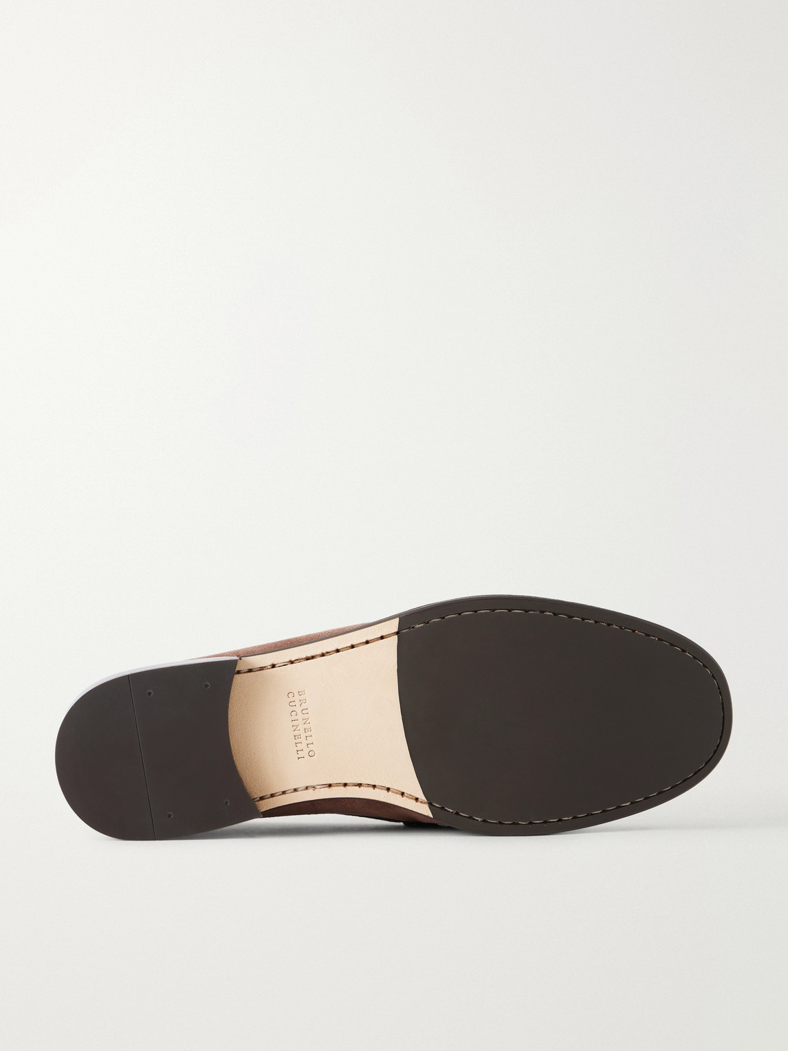 Suede Penny Loafers