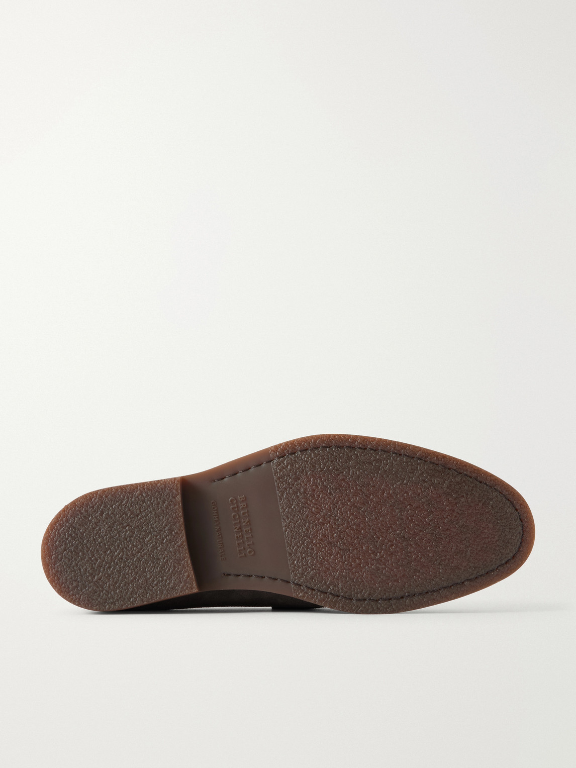 Brunello Cucinelli Flex Suede Penny Loafers - Men | Thumbnail 3
