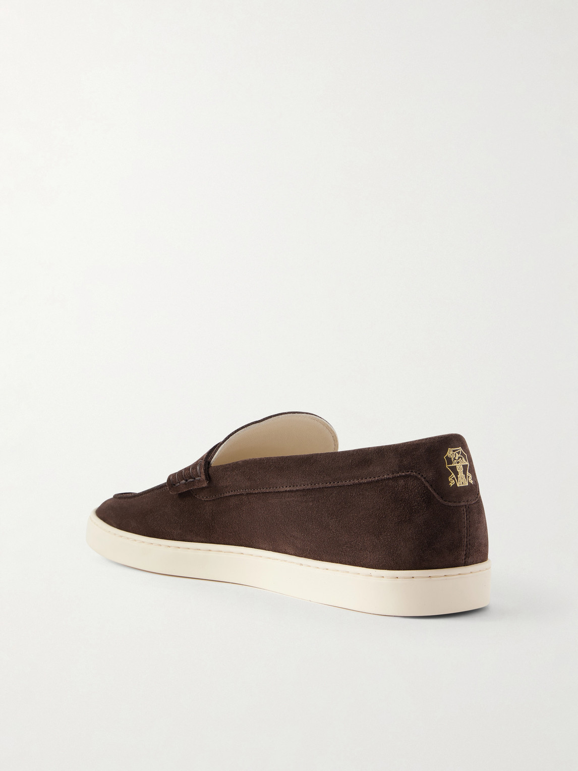 Suede Penny Loafers