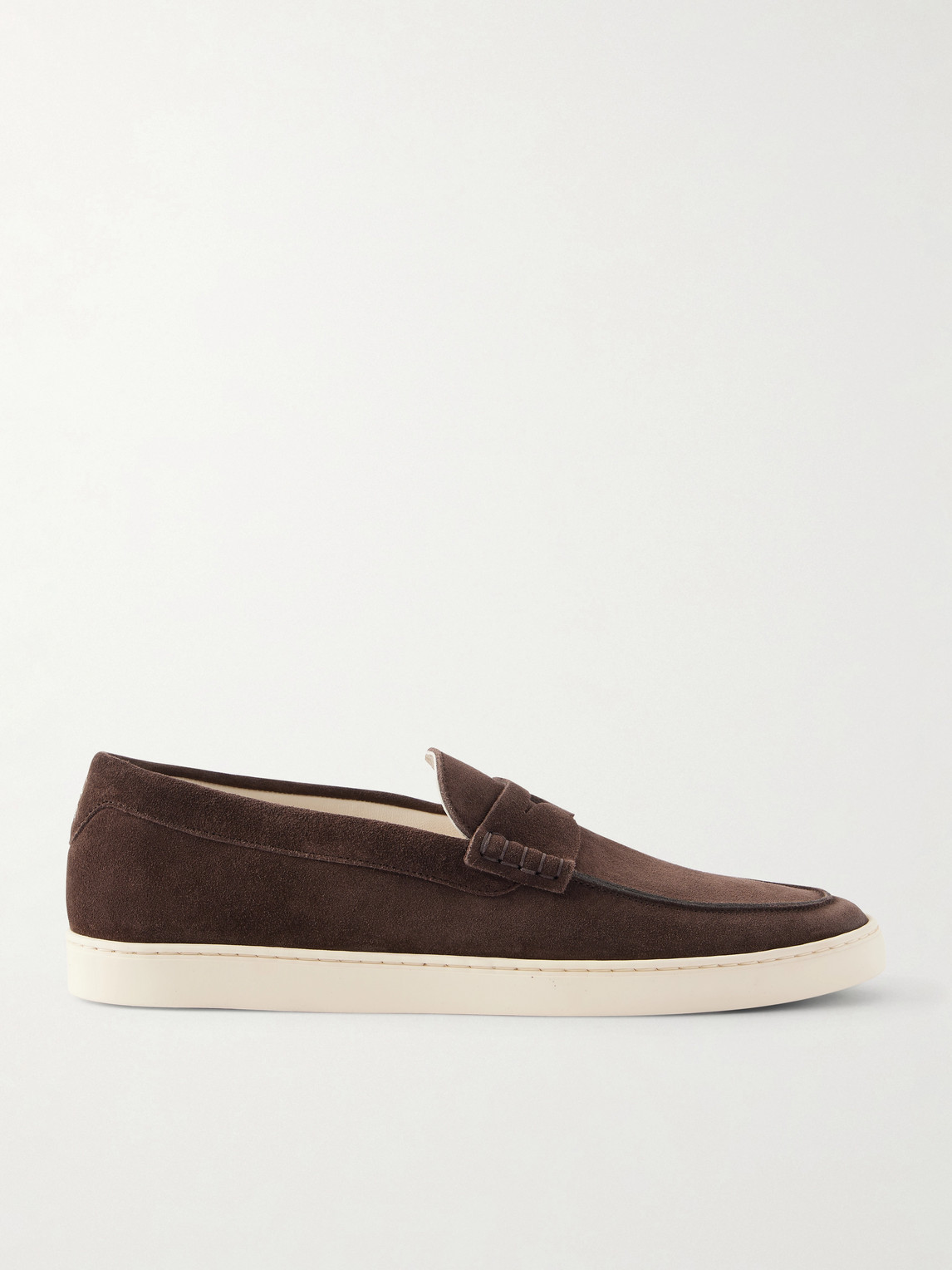 Brunello Cucinelli Suede Penny Loafers EU 40