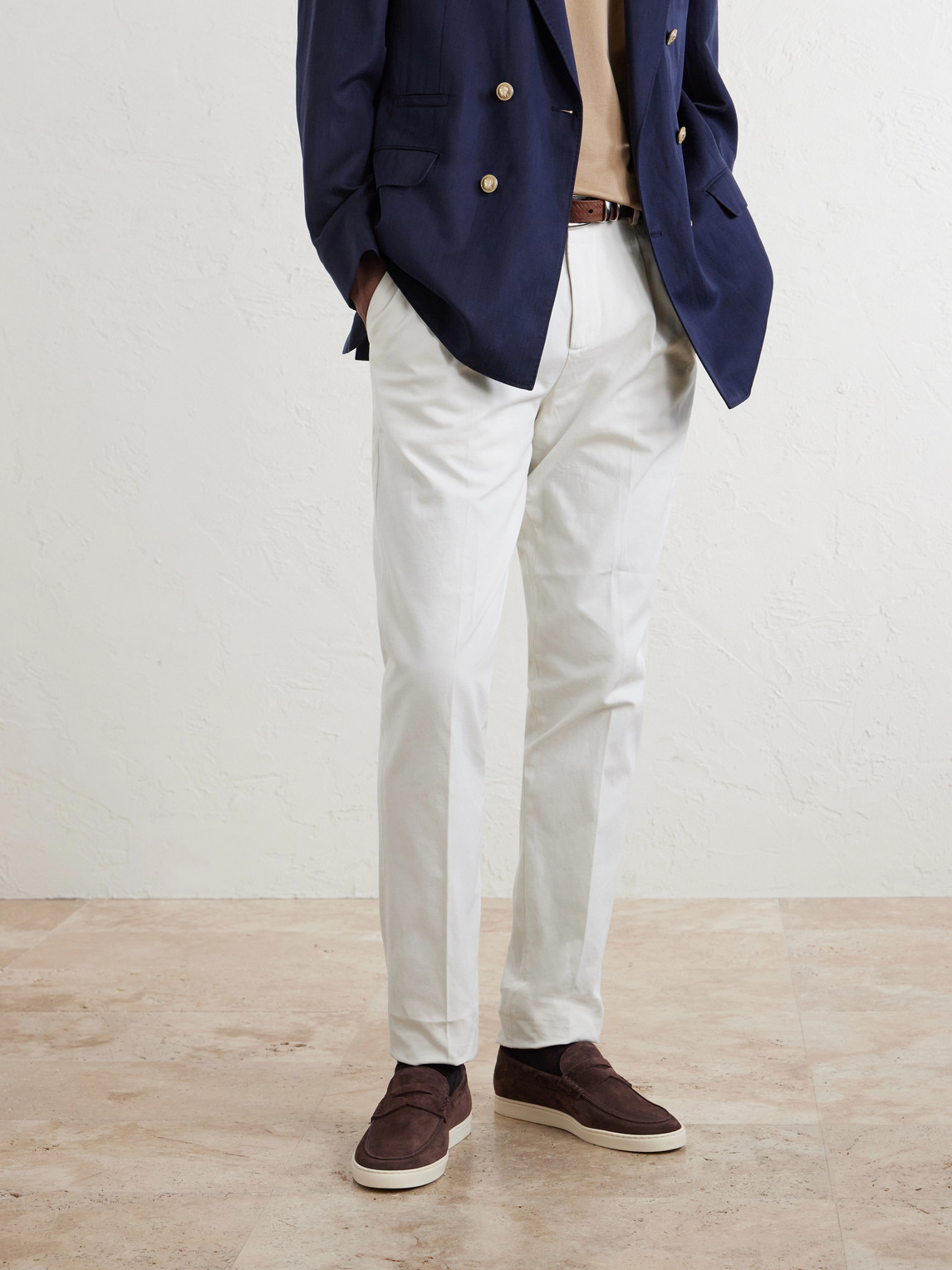 Suede Penny Loafers