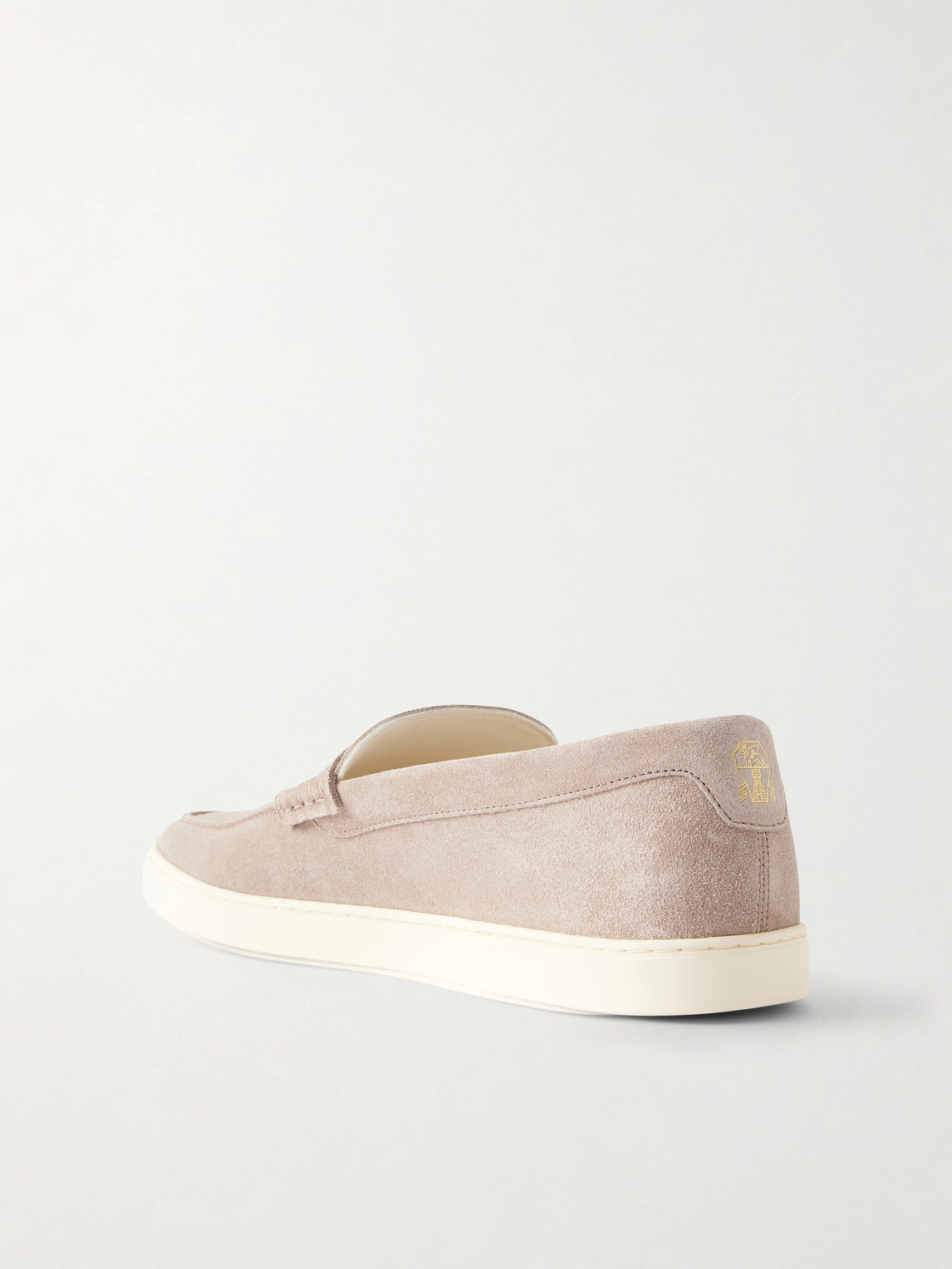 Suede Penny Loafers