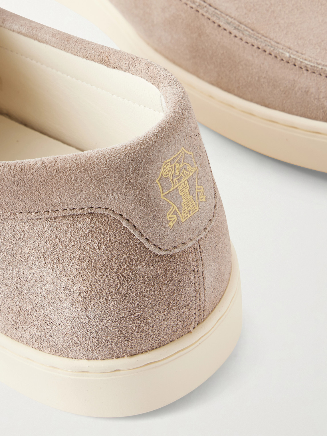 Suede Penny Loafers