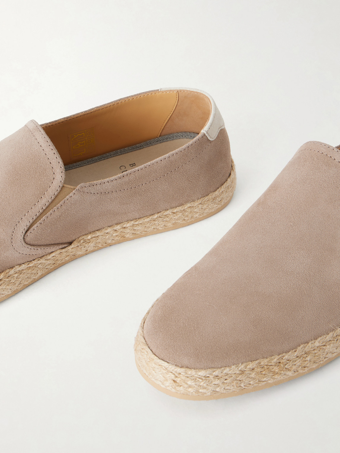  Brunello Cucinelli - Suede Espadrilles - Men - Brown - Eu 40 