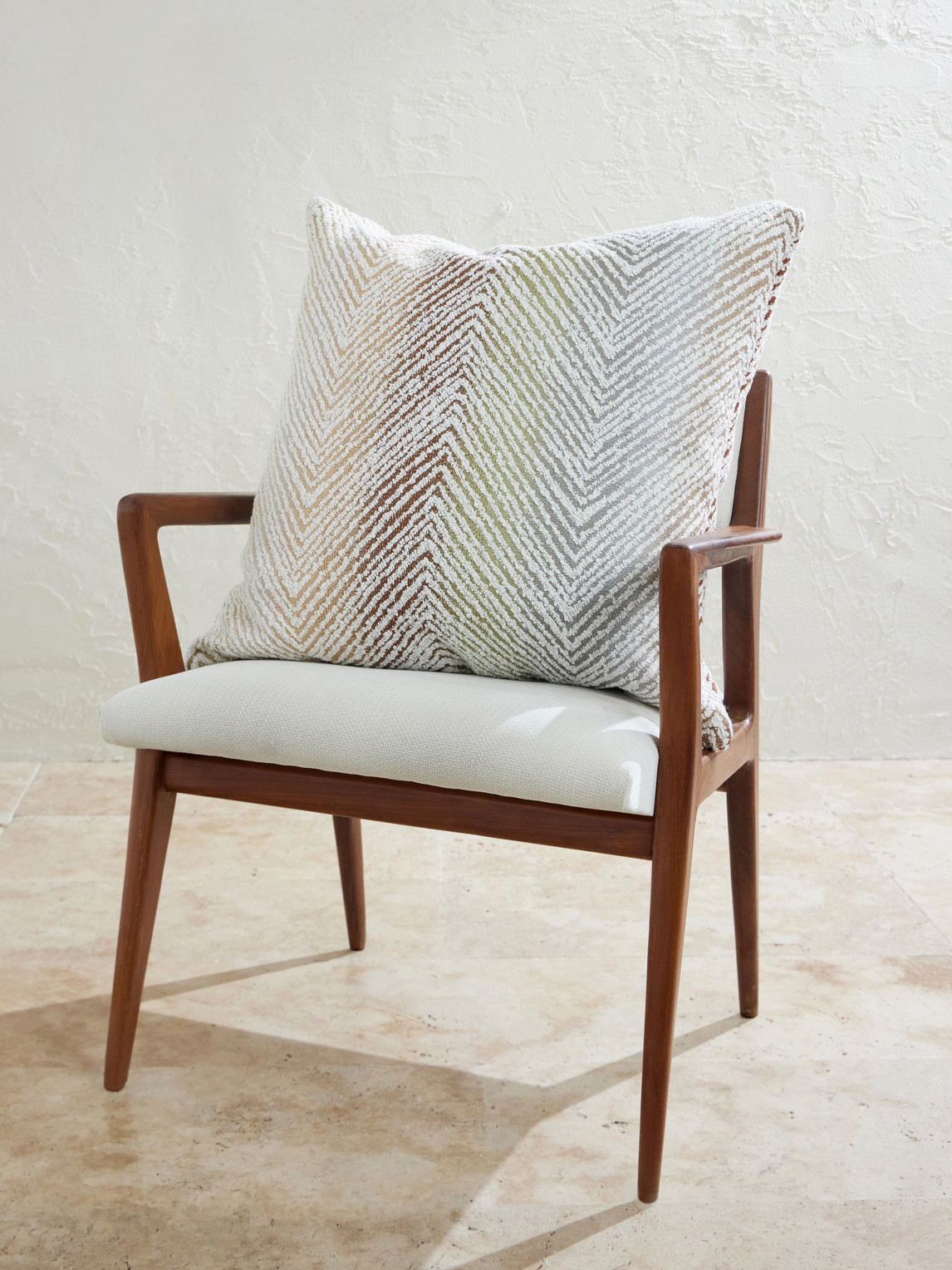 Velvet-Jacquard Cushion