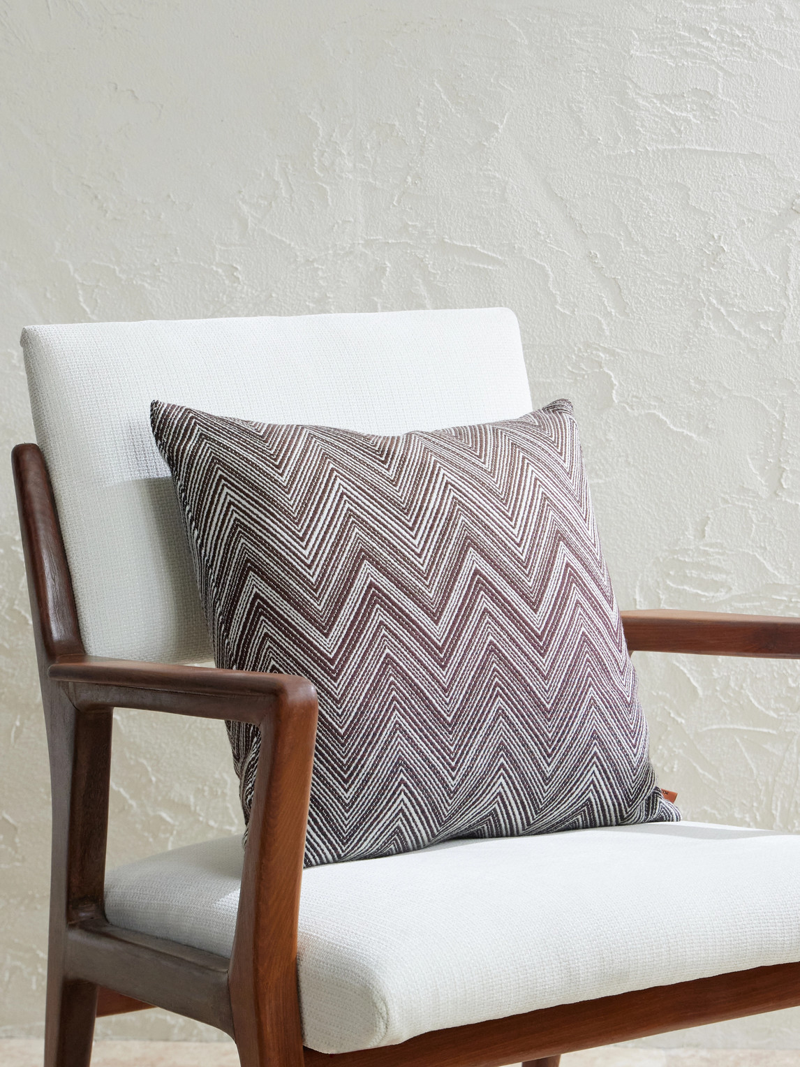 Timmy Striped Wool Cushion