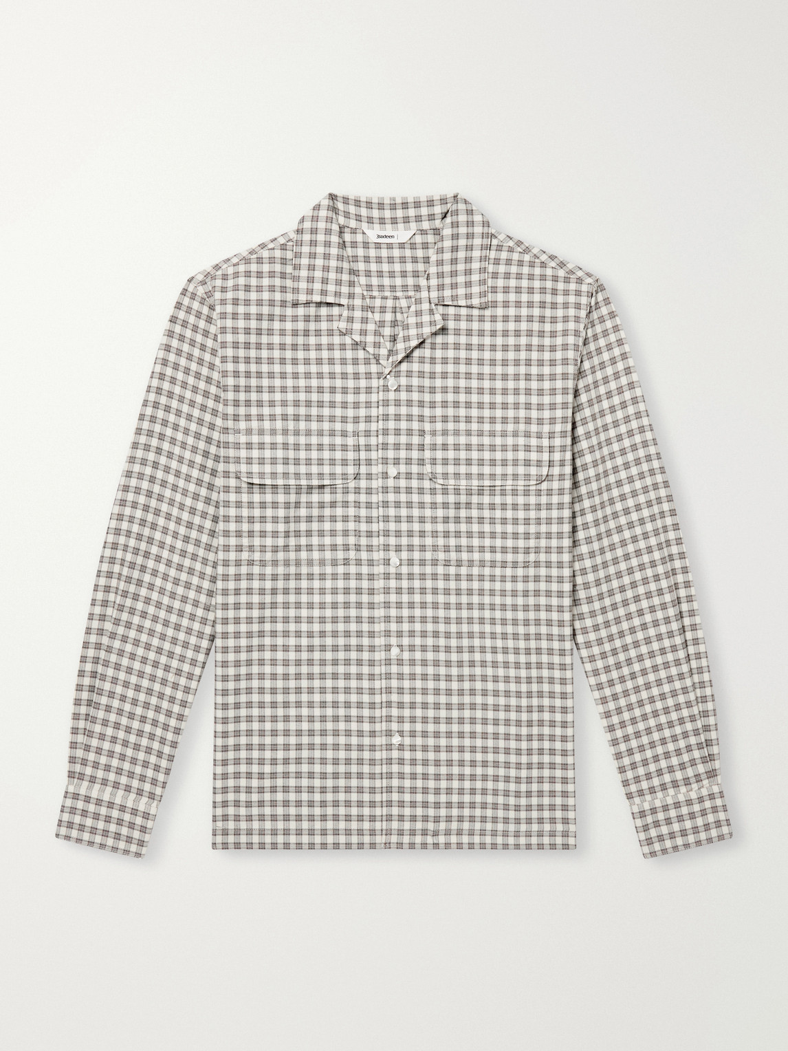 Checked Cotton Shirt