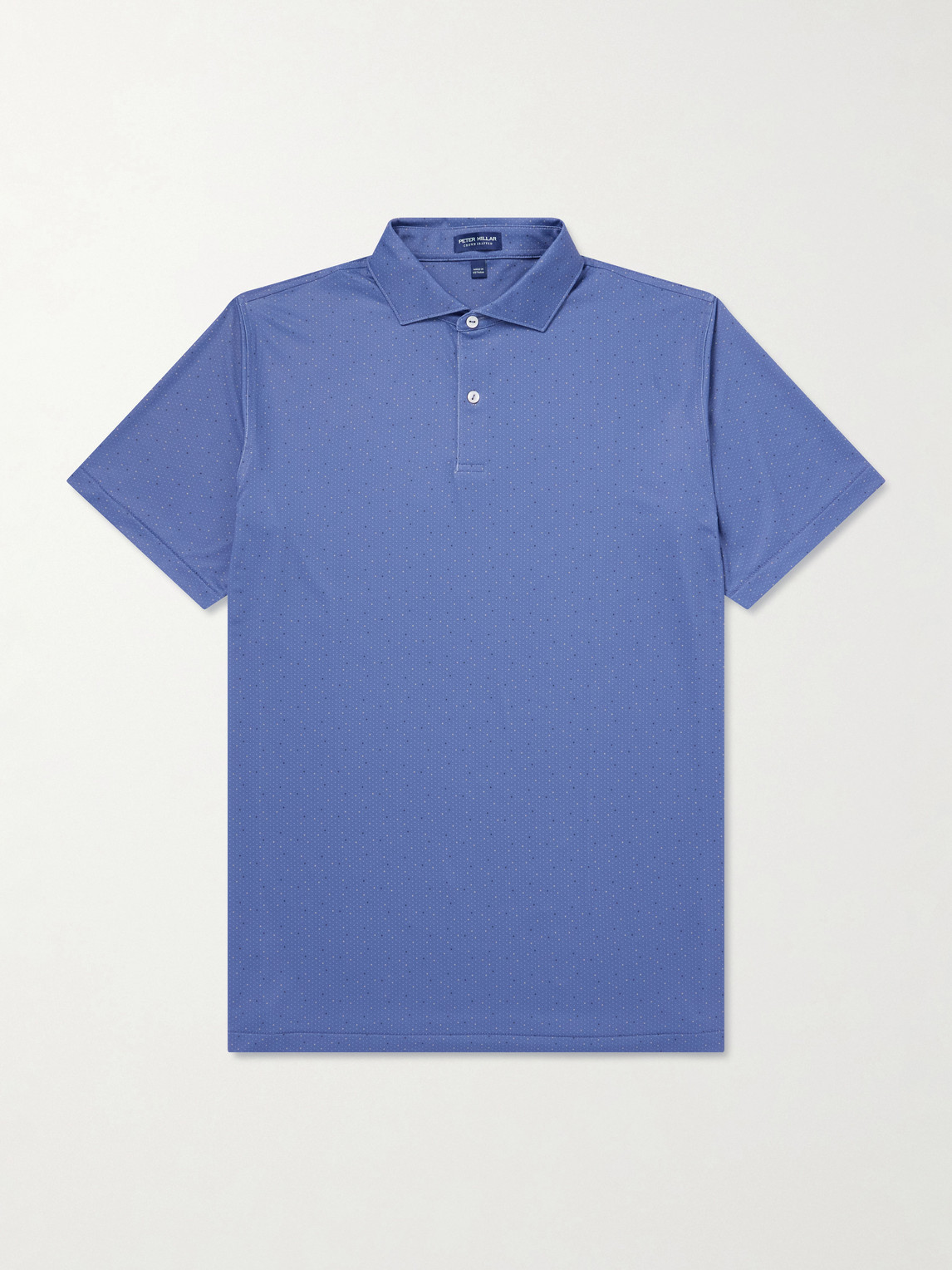 Peter Millar – Tenuto Printed Stretch-Jersey Polo Shirt