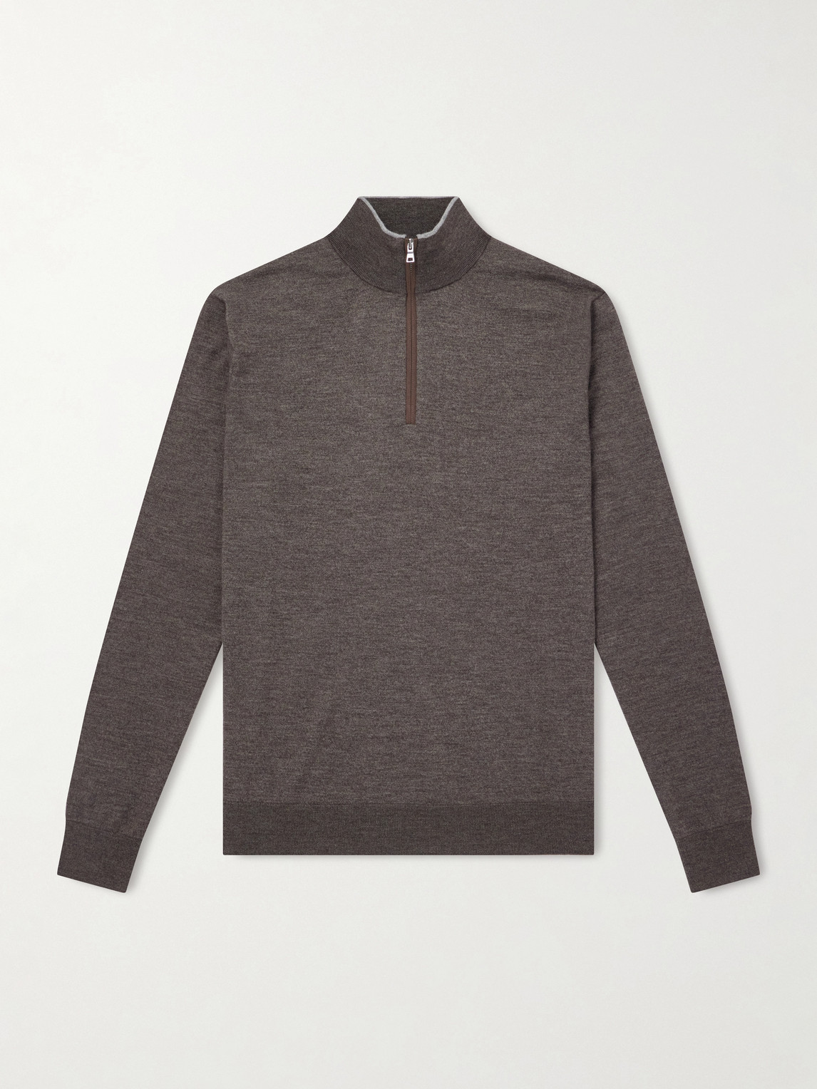 Peter Millar – Excursionist Merino Wool-Blend Half-Zip Sweater