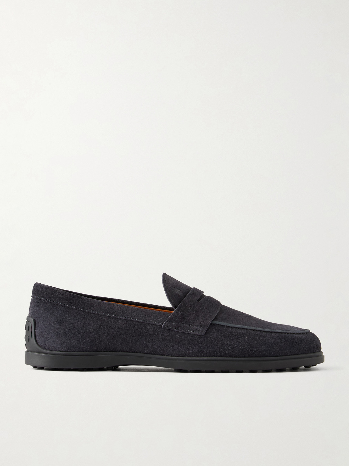 Suede Penny Loafers