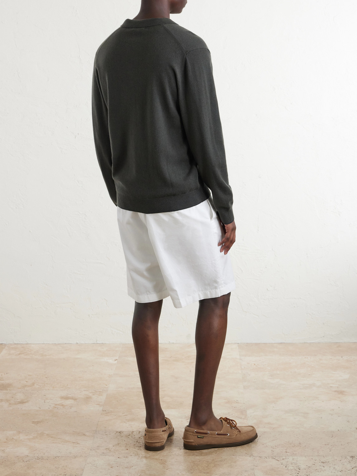 Sloane Organic Cashmere Polo Shirt