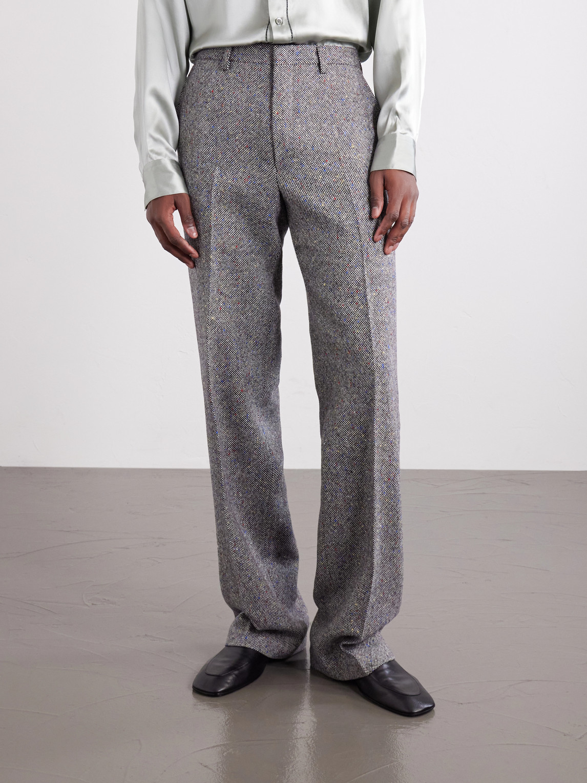 Panvel Straight-Leg Wool-Twill Trousers
